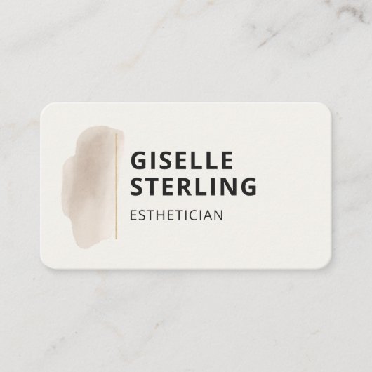 Esthetician  名刺 (正面)