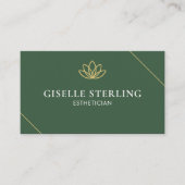 Esthetician Green Gold 名刺 (正面)