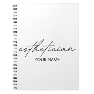 Esthetician Notebook - Personalized Gift ノートブック