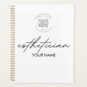 Esthetician Notebook - Personalized Gift プランナー手帳 (正面)