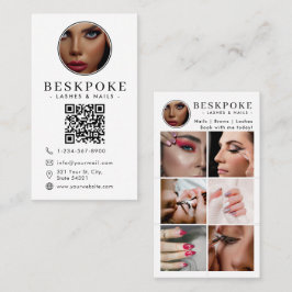 Esthetician Photo Feed Grid Social Media QR Code  名刺