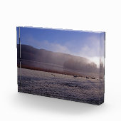 Esthwiate Water Winter Holiday Cardポスター フォトブロック (右)