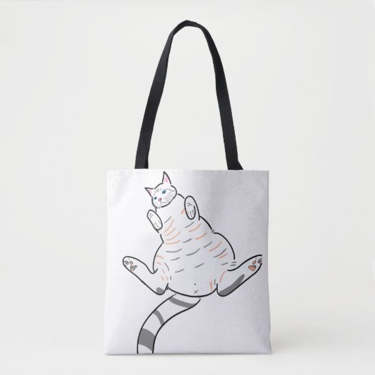 Estilo: Bolsa Tote, gatinho meme トートバッグ (正面)