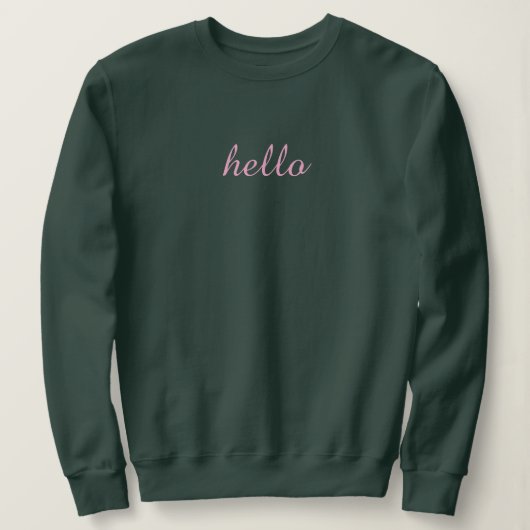 Estilo Cozy & Wild スウェットシャツ (デザイン正面)