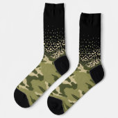 estilo militar granulado ソックス (左)