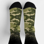 estilo militar granulado ソックス (上部)