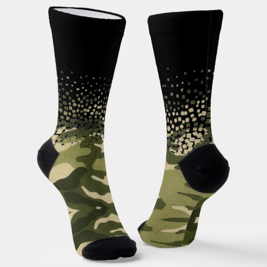 estilo militar granulado ソックス (傾斜あり)