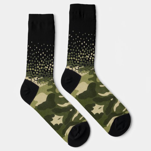 estilo militar granulado ソックス (右)