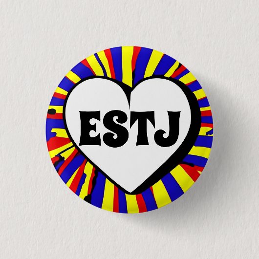 ESTJ MBT 3 Cmラウンドバッジ 缶バッジ (正面)