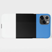 Estonia flag Phone Case iPhoneケース (裏面横)