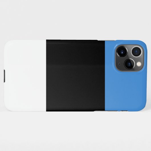 Estonia flag Phone Case iPhoneケース (裏面横)
