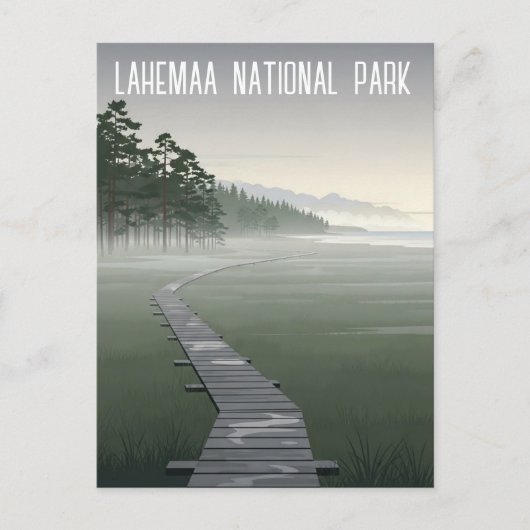 Estonia Lahemaa National Park Travel ポストカード (正面)