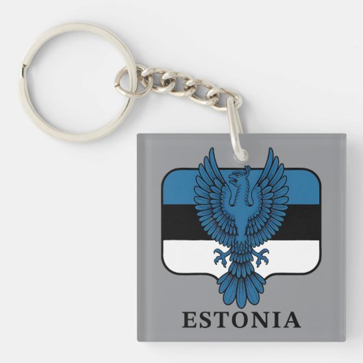 Estonia Northern Europe キーホルダー (正面)