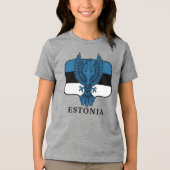 Estonia Northern Europe トライブレンドＴシャツ (正面)