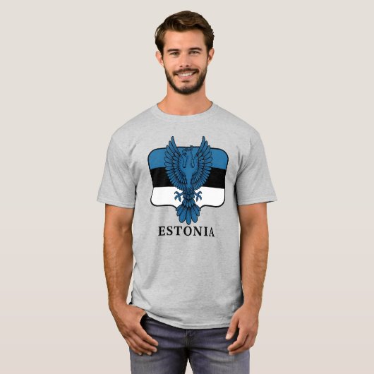 Estonia Northern Europe Tシャツ (正面フル)