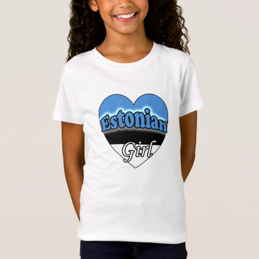 Estonian Girl Tシャツ (正面)