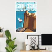 Estoril-Cascaisポルトガルヴィンテージ旅行ポスター ポスター (ホームオフィス)