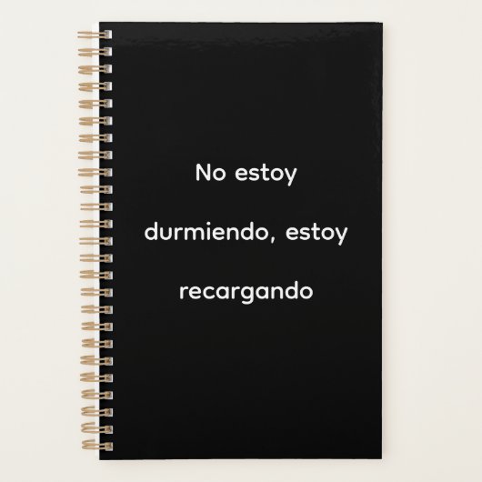 estoy recargando プランナー手帳 (正面)