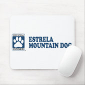 Estrela山犬の青 マウスパッド (マウス)