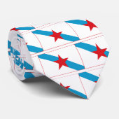 Estreleira - Bandera Independentista Gallega ネクタイ (ロール)