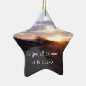 Estrella ceramica colgante セラミックオーナメント (右)