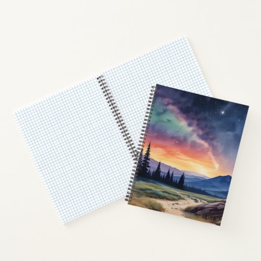 Estrellas sobre el Bosque ノートブック (内部)