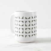 Estrutura 4 | Verde Sálvia コーヒーマグカップ (正面左)