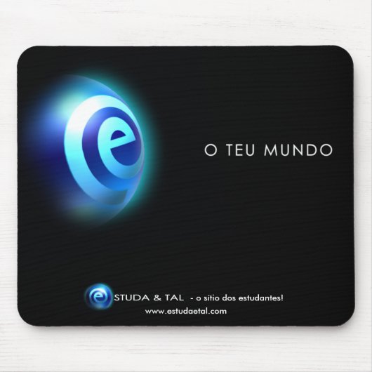 ESTUDA & TAL - o sítio dos estudantes! マウスパッド (正面)