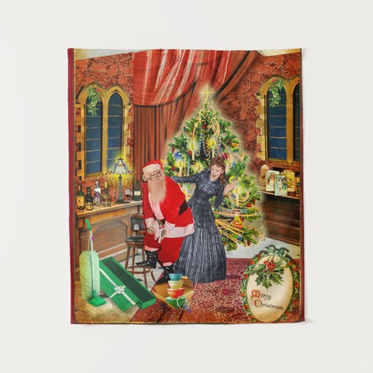  ¡Estúpido Santa! Prefiero joyas :/ タペストリー (正面)