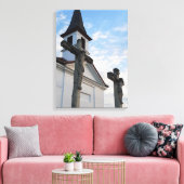EsztergomのイースターHungary Canvas Print キャンバスプリント (インサイチュ (リビング))