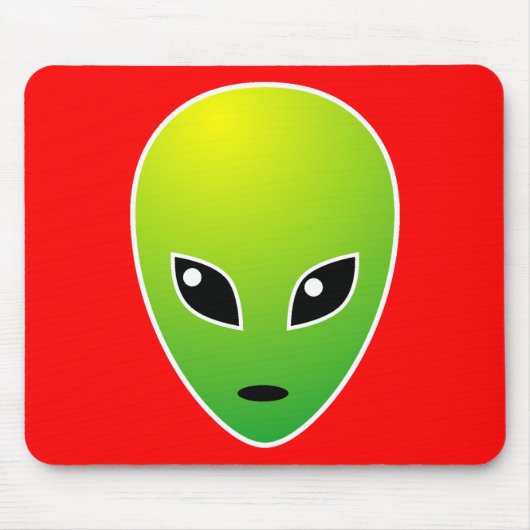 ET – 赤 マウスパッド (正面)