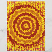 ET Abstract Flower Scrapbook Page 2-Sided Page (正面)