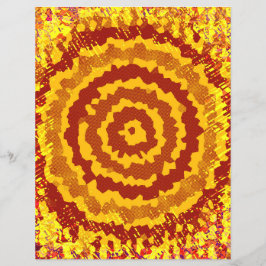 ET Abstract Flower Scrapbook Paper Bulk Pages チラシ