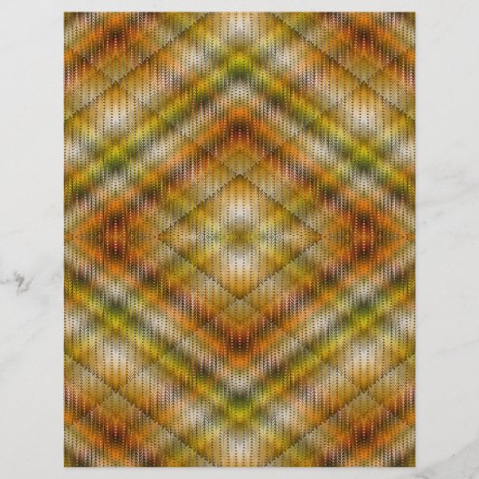 ET Argyle Scrapbook Paper 2-Sided Page (正面)