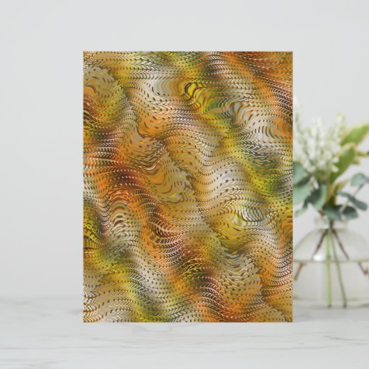 ET Faux Snakeskin Scrapbook Paper 2-Sided Page (スタンド正面)
