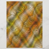 ET Faux Snakeskin Scrapbook Paper 2-Sided Page (裏面)