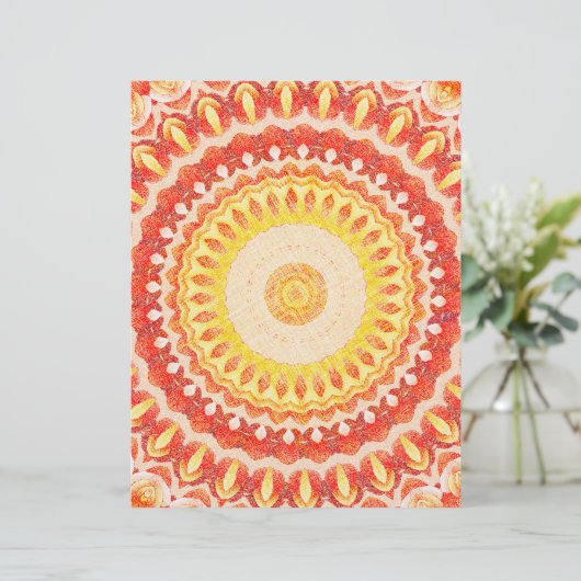 ET Kaleidoscope Scrapbook Paper 2-Sided Page (スタンド正面)