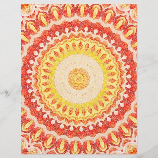 ET Kaleidoscope Scrapbook Paper 2-Sided Page (裏面)