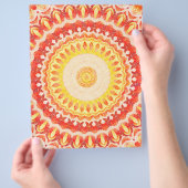 ET Kaleidoscope Scrapbook Paper Bulk Pages チラシ (手)