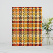 ET Plaid スクラップブック ペーパー 両面ページ (スタンド正面)