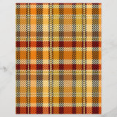 ET Plaid スクラップブック ペーパー 両面ページ (正面)