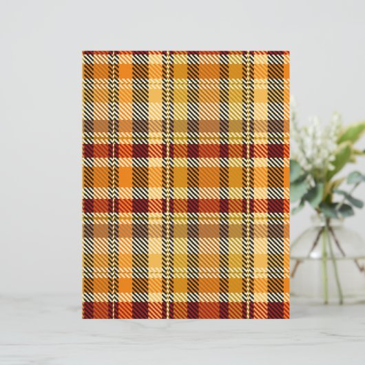 ET Plaid Scrapbook Paper 2-Sided Page (スタンド正面)