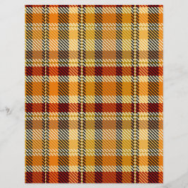 ET Plaid Scrapbook Paper Bulk Pages チラシ