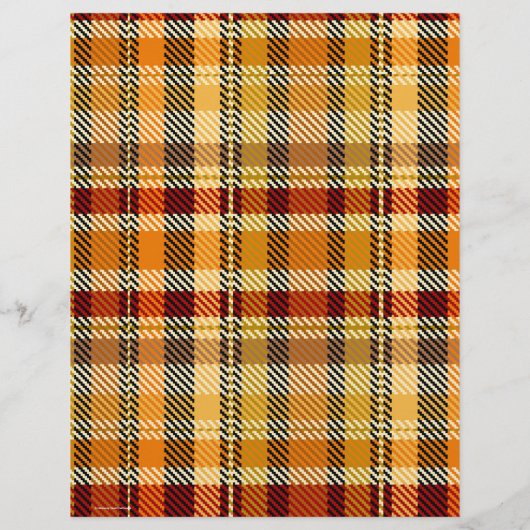 ET Plaid Scrapbook Paper Bulk Pages チラシ (裏面)