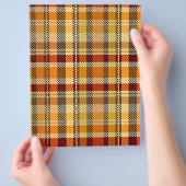 ET Plaid Scrapbook Paper Bulk Pages チラシ (手)