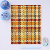 ET Plaid Scrapbook Paper Bulk Pages チラシ (シングル)