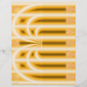 ET Retro Cathedral Scrapbook Paper 2-Sided Page (裏面)