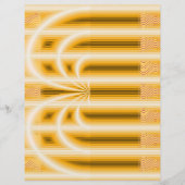 ET Retro Cathedral Scrapbook Paper 2-Sided Page (正面)