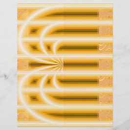 ET Retro Cathedral Scrapbook Paper 2-Sided Page