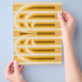 ET Retro Cathedral Scrapbook Paper Bulk Pages チラシ (手)